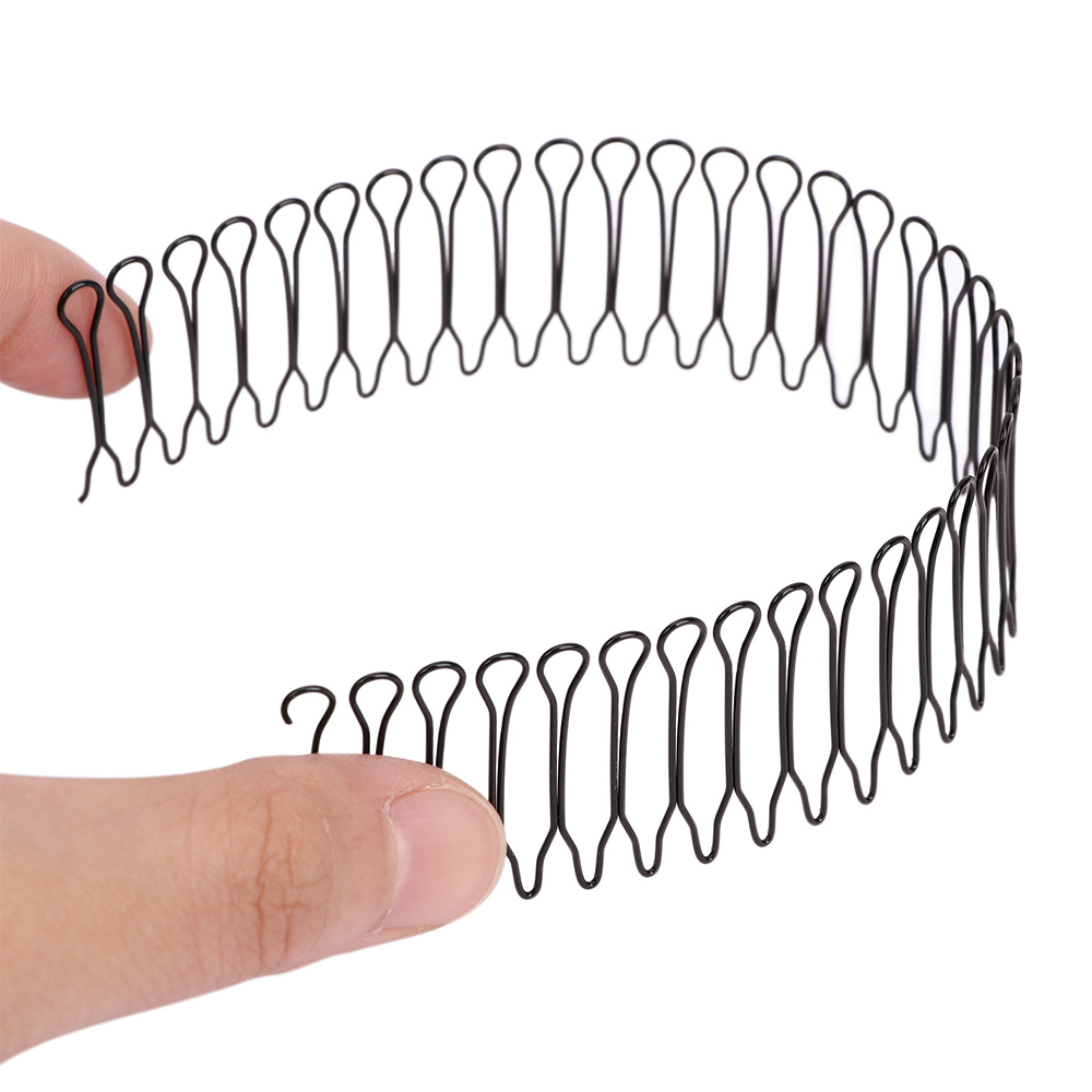 Kẹp tóc lược cài dạng tròn vô hình thanh lịch cho nữ