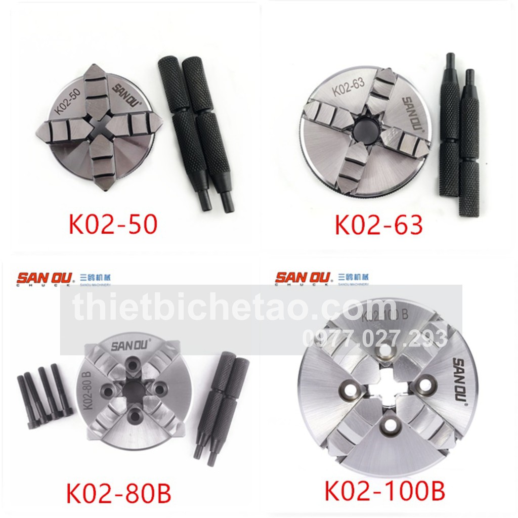 Mâm Cặp Cơ Khí K01 - 80