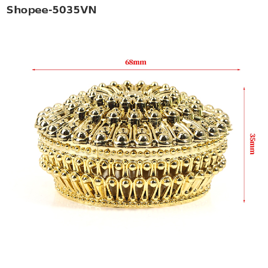 {AKIN} Hộp Đựng Bánh Kẹo Cưới Bằng Nhựa Lá Vàng Làm Quà Tặng Đám Cưới {akindofstar1.vn}