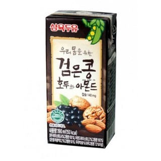 COMBO 10 hộp x Sữa đậu nành,óc chó,hạnh nhân Hàn Quốc 190ml T2/2019