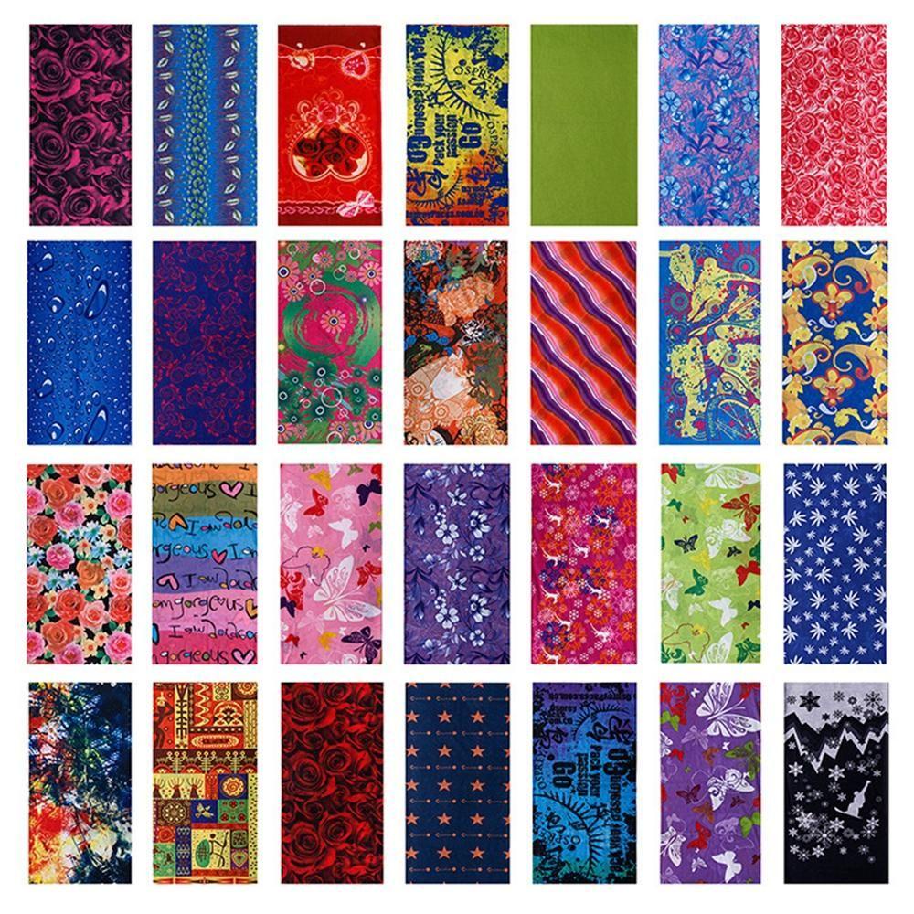 Khăn Choàng Cổ Bandana Đa Phong Cách In Họa Tiết Cho Hoạt Động Đạp Xe
