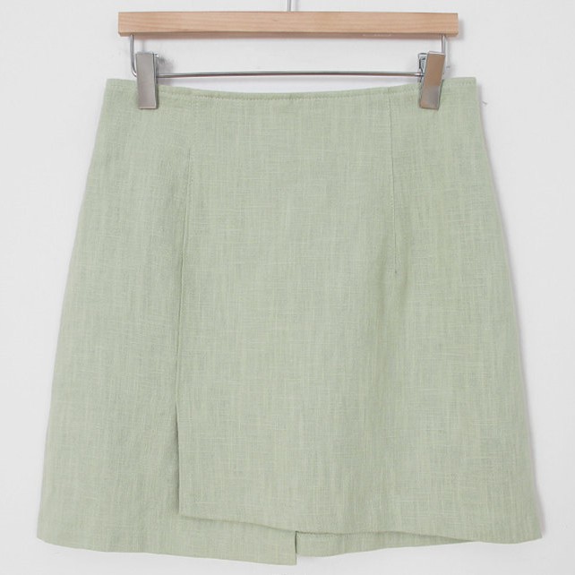 Chân váy chữ A lưng cao xinh xắn kiểu dáng đơn giản thời trang cho nữ 34615