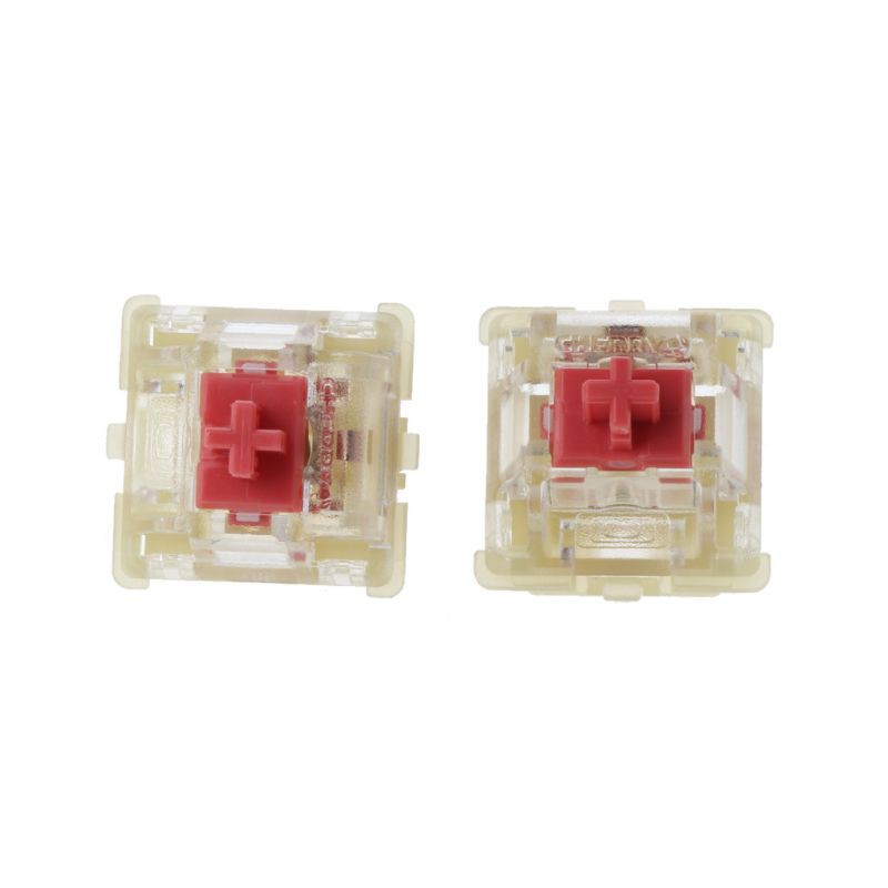 Set 2 Công Tắc Bàn Phím Cơ Màu Bạc 3 Chân