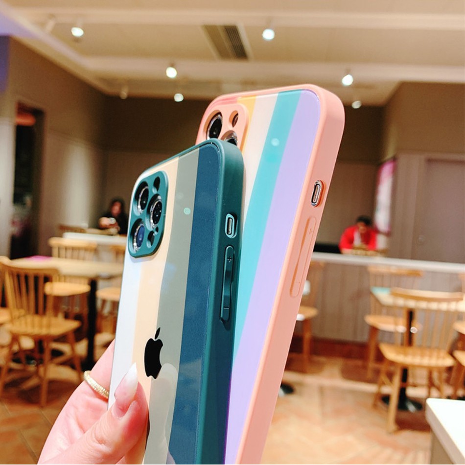 Ốp Lưng Kính iPhone Siêu Đẹp Chống Bẩn iP 6,6s,6 plus,6s plus,7,7 plus,8,8 plus,x,xr,xs,xs max,11,11 pro,11,12 pro max