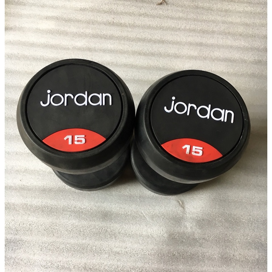 Tạ tay bọc su Jordan hàng nhập khẩu có lõi bằng thép và bên ngoài bọc su