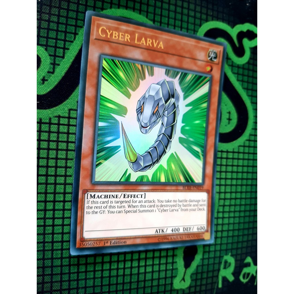 THẺ BÀI YUGIOH Monster - Cyber Larva  - Ultra