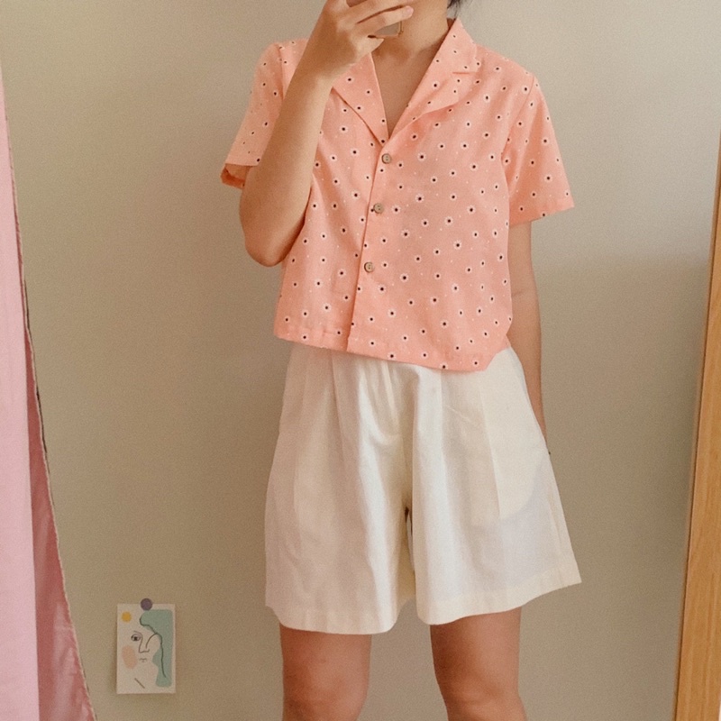 Duie shorts Quần ngắn nút gỗ