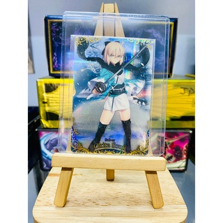 Thẻ bài sưu tầm bánh xốp Fate Grand Order FGO Okita Souji SSR - Secret Rare - Tặng bọc bài nhựa bảo quản