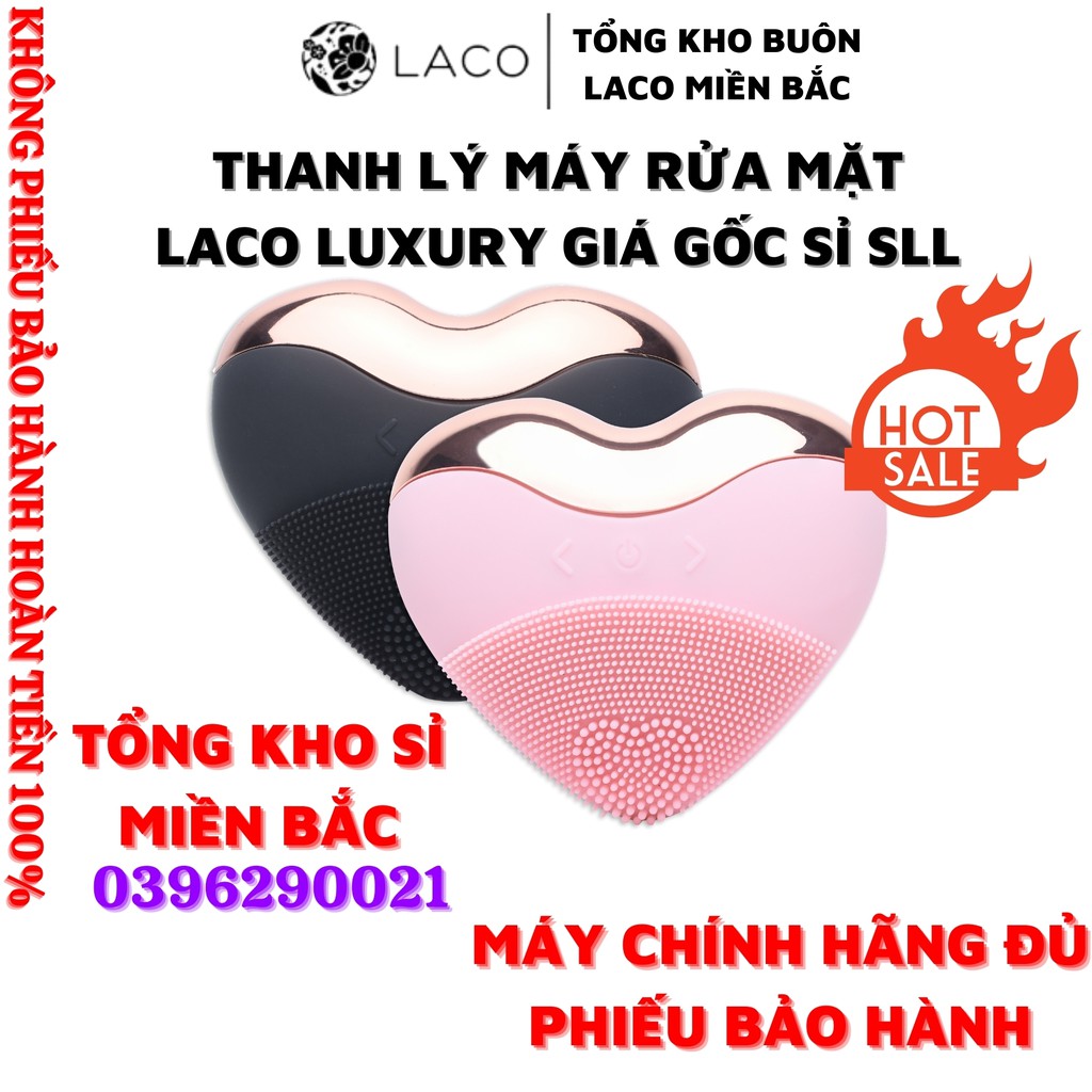 [THANH LÝ] Máy Rửa Mặt Laco Luxury + BẢO HÀNH 1 ĐỔI 1
