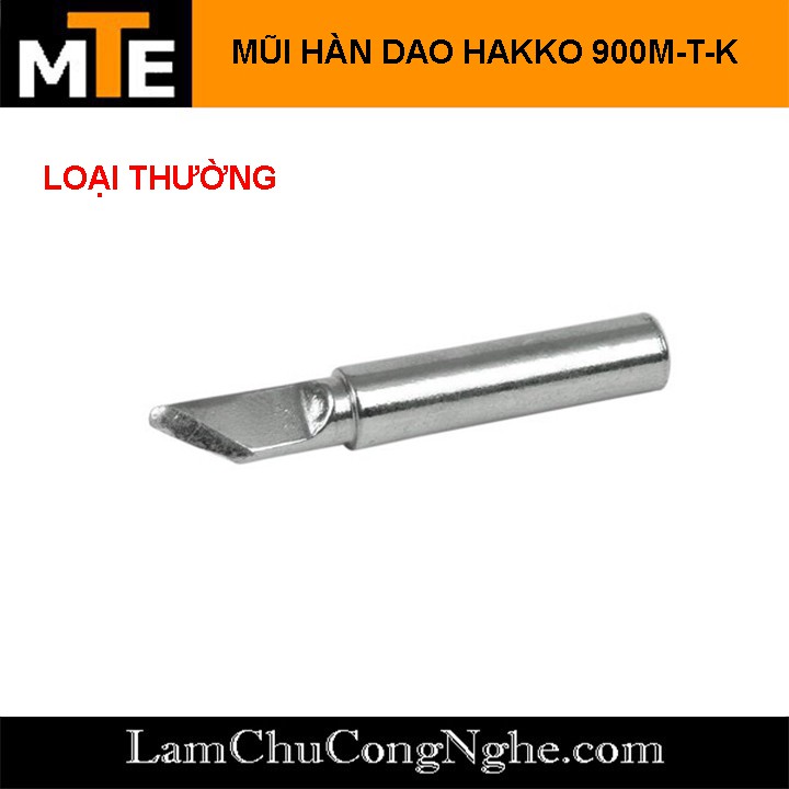 Mũi Hàn dao Hakko 900M-T-K  Mũi hàn thiếc tương thích với mỏ hàn 907, 936...