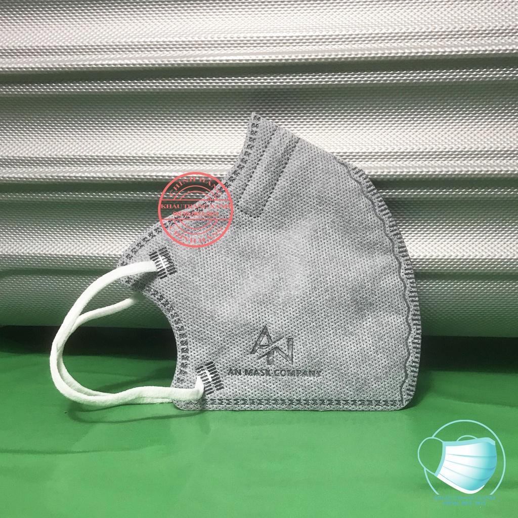Khẩu Trang N99 6D AnMask Pro 5 lớp lọc công nghệ nano loại bỏ 99% bụi mịn,vi khuẩn đạt chuẩn Hoa Kỳ.