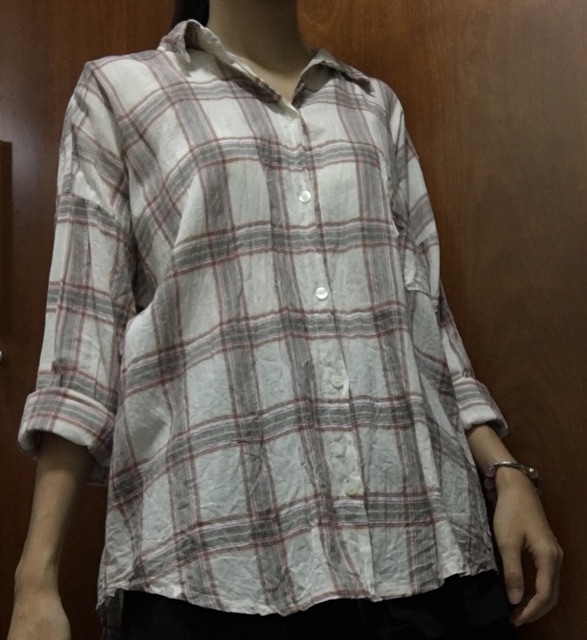 Sơ mi caro secondhand