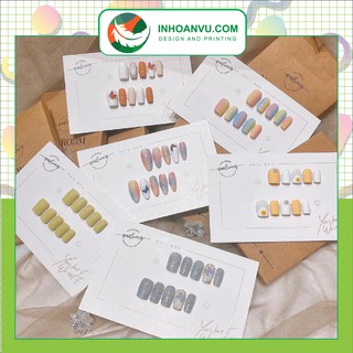 IN CARD, TAG DÁN NAIL BOX IN THEO YÊU CẦU