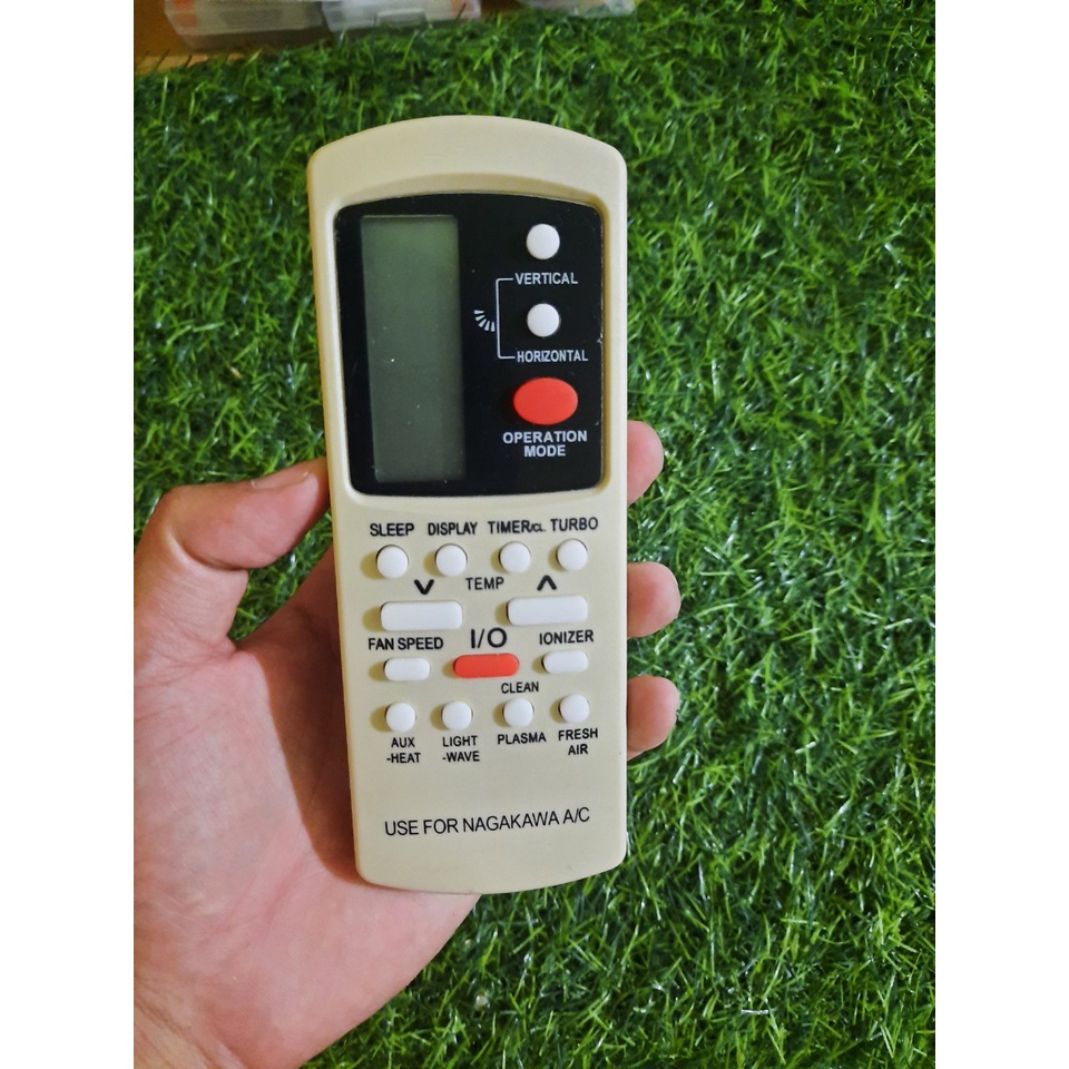 Remote Điều khiển điều hòa Nagakawa 1 2 chiều Inverter Tặng kèm Pin