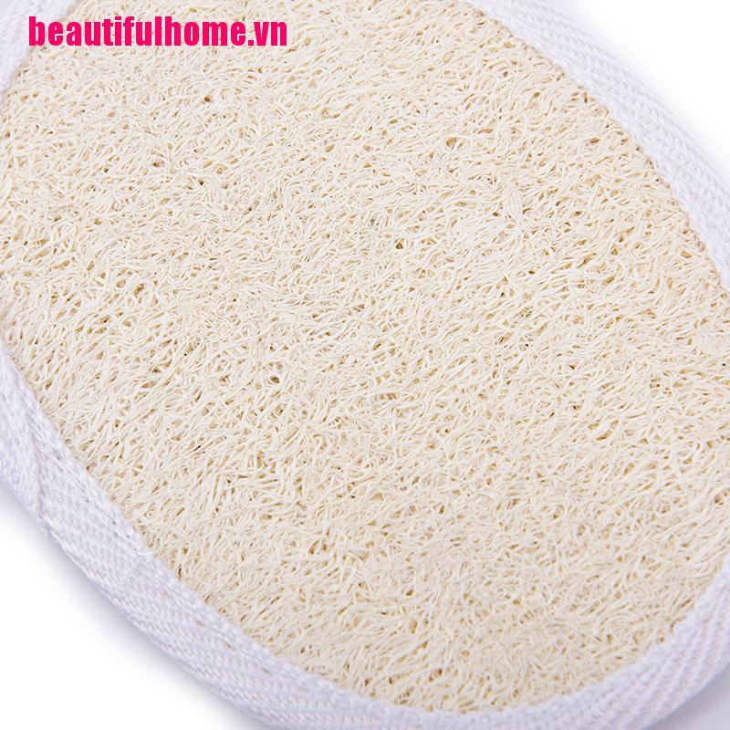 New natural loofah luffa bath shower sponge body scrubber exfoliator washing pad
