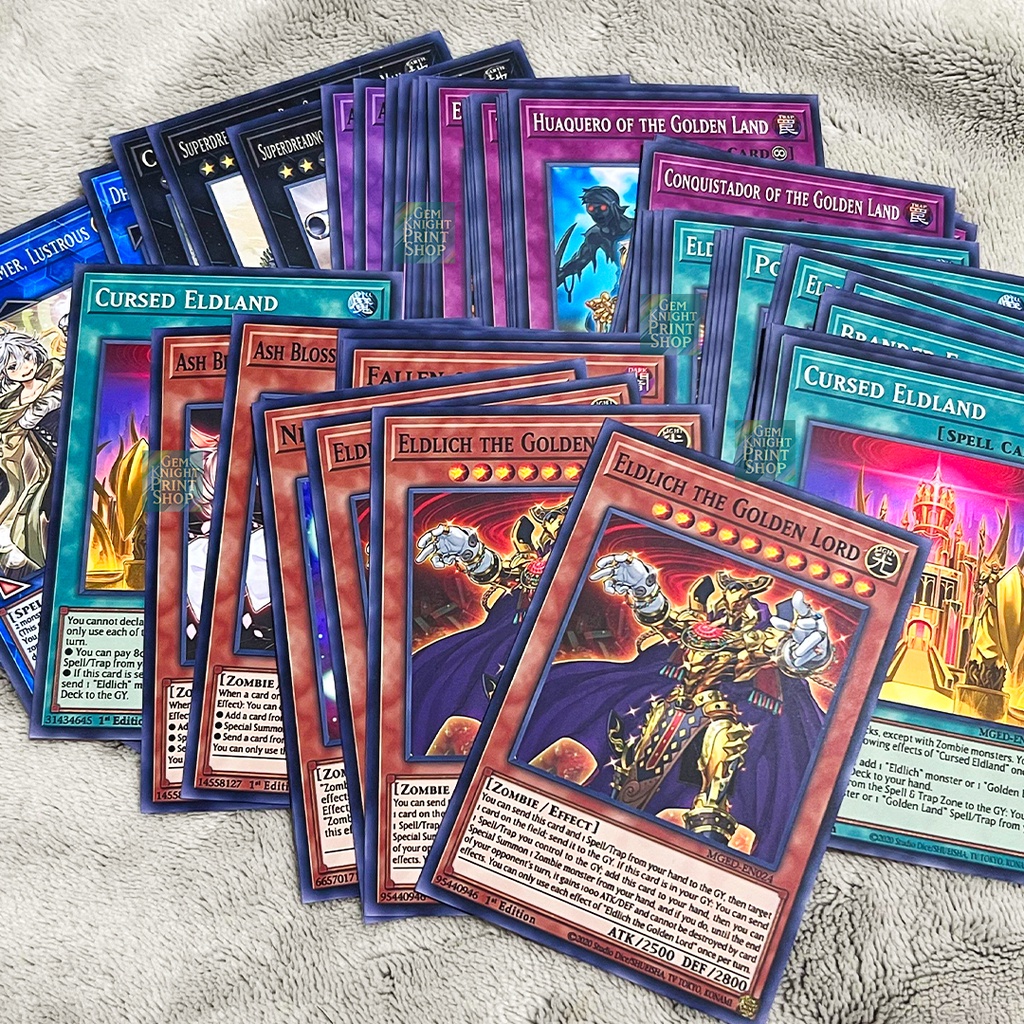 Bộ bài Yugioh - Eldlich - Structure Deck