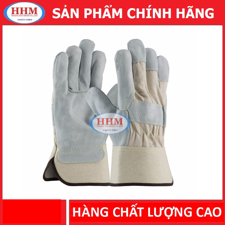 Găng tay vải da mài cắt