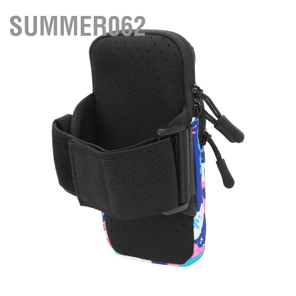 [Hàng Sẵn] Túi đeo tay thể thao không thấm nước đựng điện thoại có băng dành cho 【Summer062】