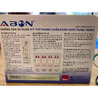 Que Thử Rụng Trứng LH Test Abon