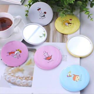 Gương mini hàn quốc cầm tay siêu đáng yêu tiện dụng shopbabe84