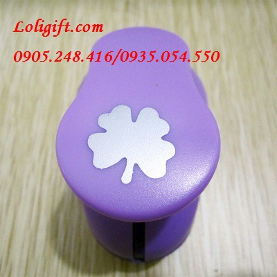 Dập hình 1" (2,5cm) LÁ MAY MẮN