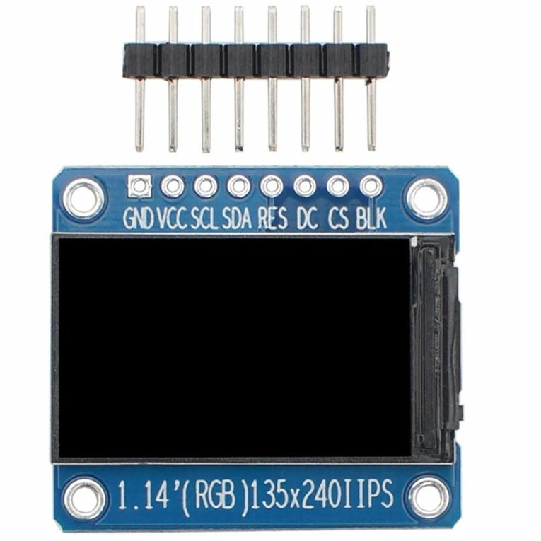 #cz 1.14 Inches TFT Display IPS LCD Display Module ST7789 135 * 240 SPI Screen