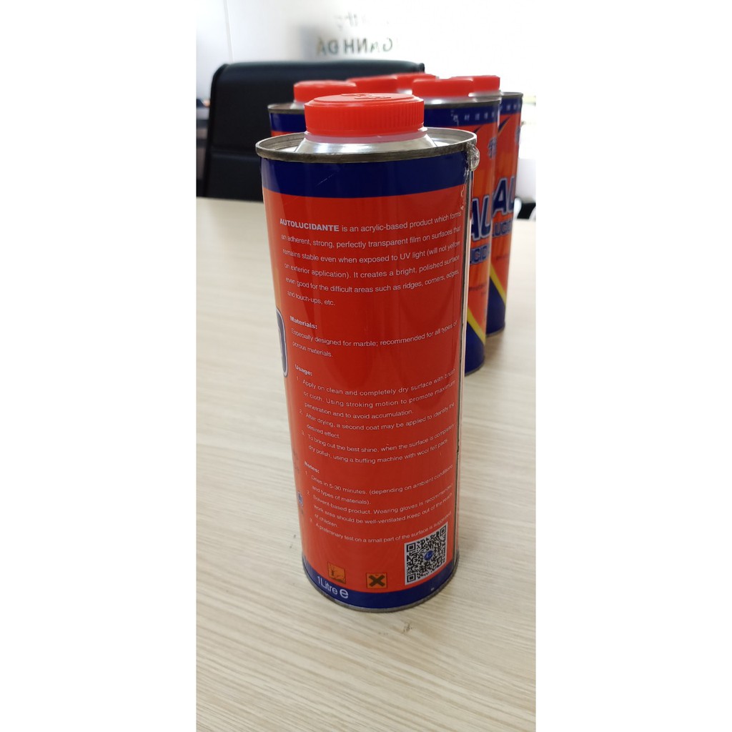 Hóa chất phủ bóng đá hoa cương, đá nhân tạo, gạch men