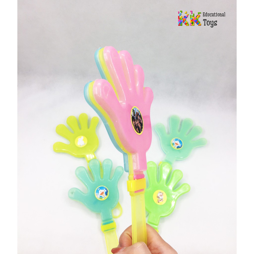 Giáo cụ dạy học: Vỉ đập hình bàn tay 3 lớp - giá rẻ - KKStore