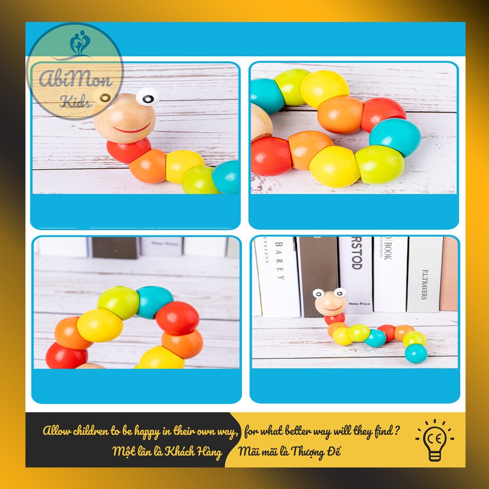 Combo 6 Món Đồ Chơi Gỗ Thông Minh Cho Bé ☘️ Montessori cao cấp ✨ (Đồ chơi Gỗ - Giáo Dục - An toàn - Thông minh)