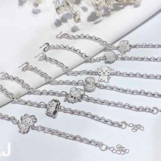 Lắc tay con giáp bạc cho bé