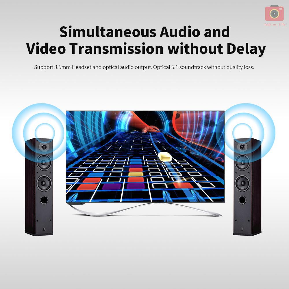 Bộ Chuyển Đổi Âm Thanh Kỹ Thuật Số Hd Sang Dvi 3.5mm Cho Dvd Stb Playstation