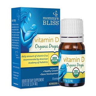 Vitamin d hữu cơ mommy's bliss 3.24ml