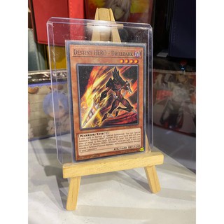Lá bài thẻ bài Yugioh Destiny HERO Drilldark – Common - Tặng bọc bài nhựa bảo quản