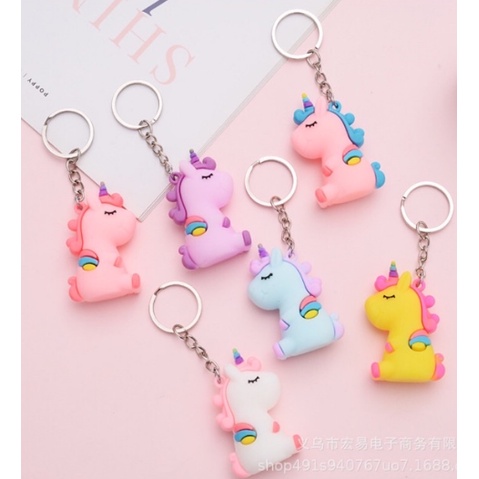 Móc Khóa Hình Kì Lân Unicorn