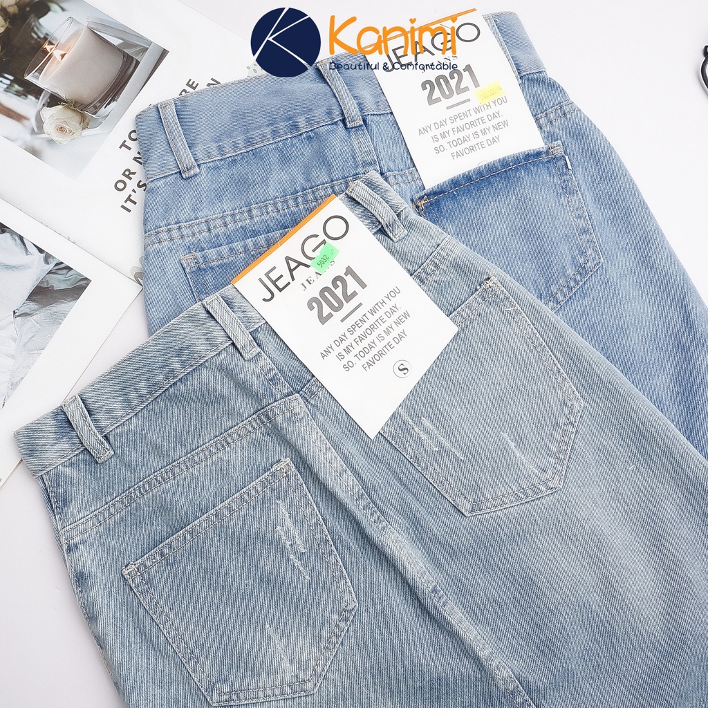 Chân váy jeans dáng dài mài rách siêu đẹp (có ảnh, video thật) Kanimi | BigBuy360 - bigbuy360.vn