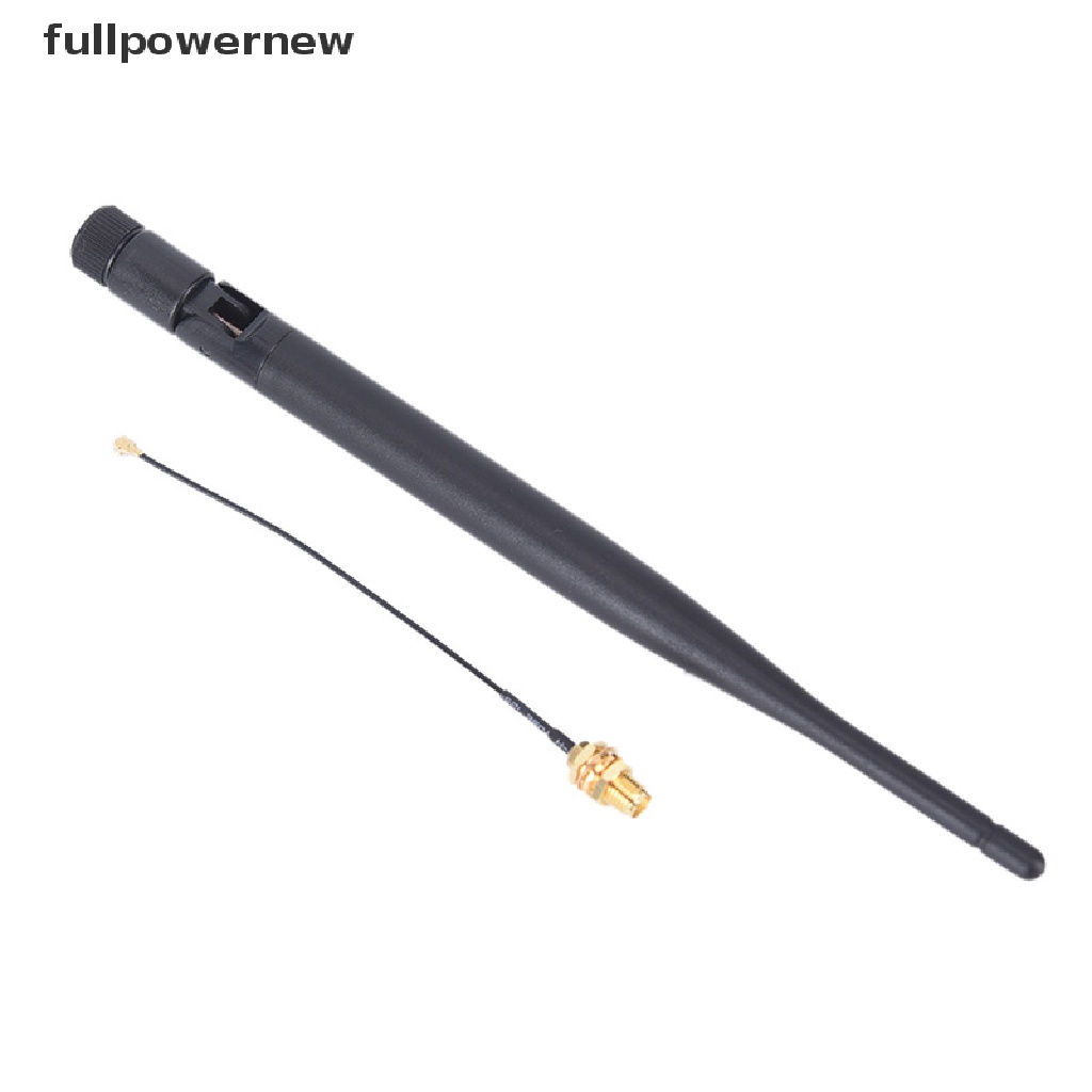 Toàn Bộ Ăng Ten Wifi Rp-Sma 6dbi 2.4ghz 5ghz + Cáp N8S5. 1x 12cm