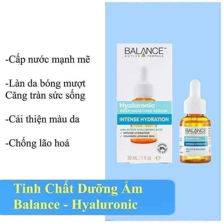 Serum Hyaluronic Balance Deep Moisturizing 30ml. Serum cấp nước, cấp ẩm sâu