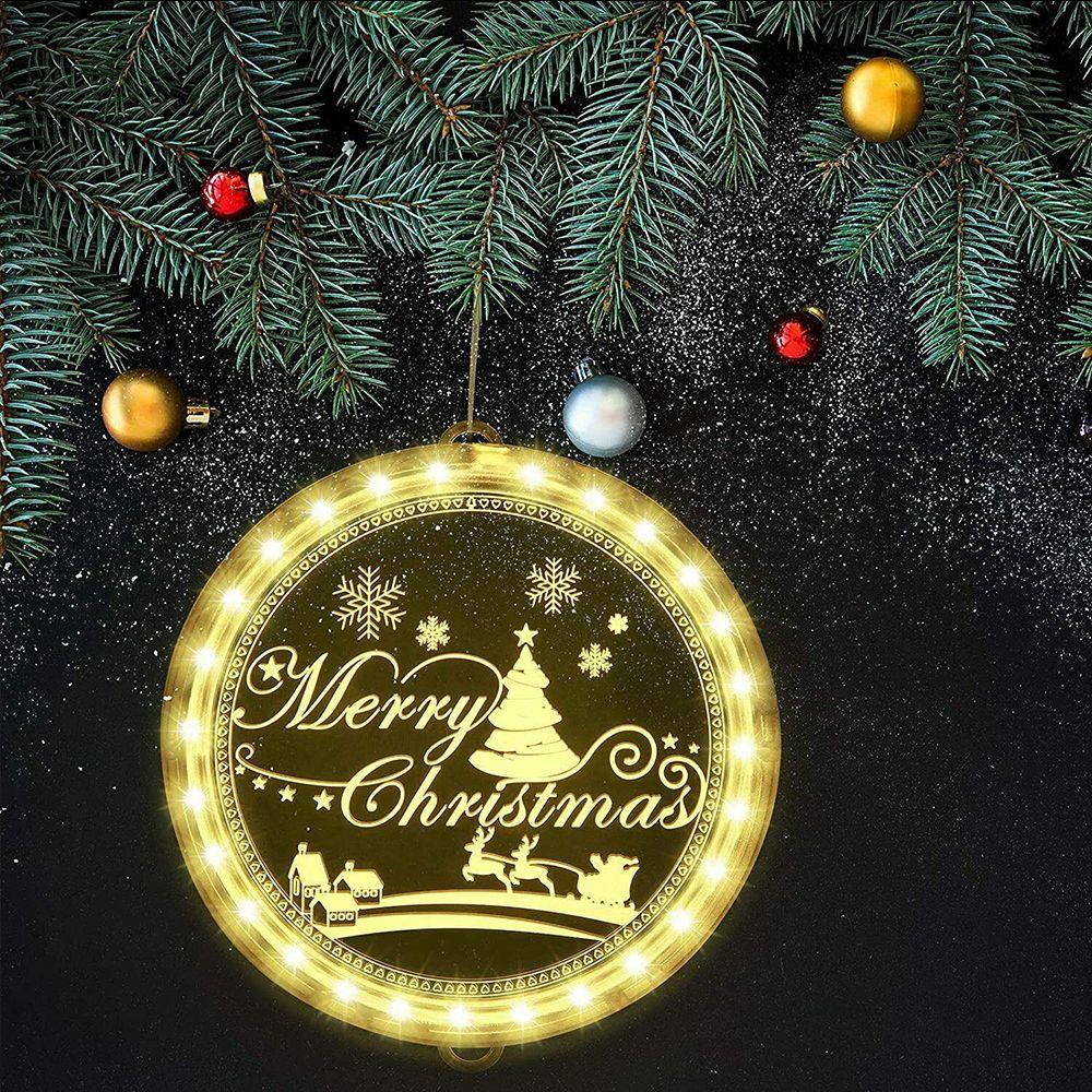 Đèn Led 3D Trang Trí Giáng Sinh Năm Mới