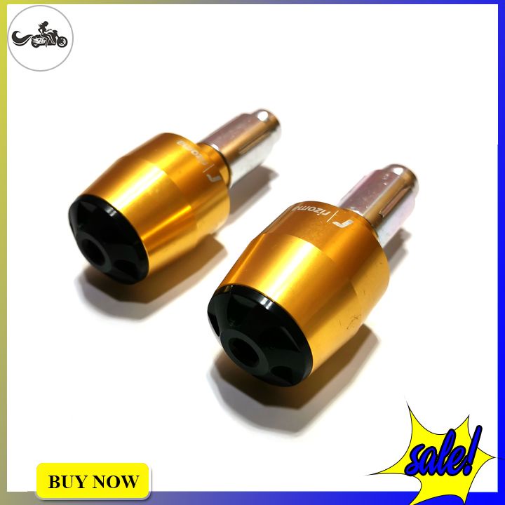 Cặp gù tay lái kiểu tròn rizoma cho xe máy từ nhôm CNC giúp cân bằng tay lái