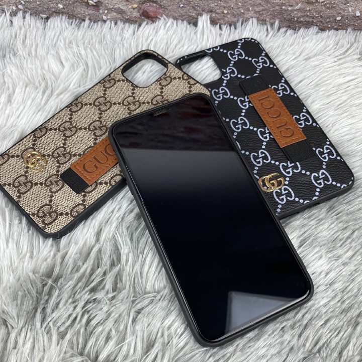 Ốp Lưng Da G.U.C.C.I Có Logo Nổi Cho iPhone7/8/7Plus/8Plus/X/XS/XR/XSMax/11/11Pro/11ProMax - Mã TZAC290
