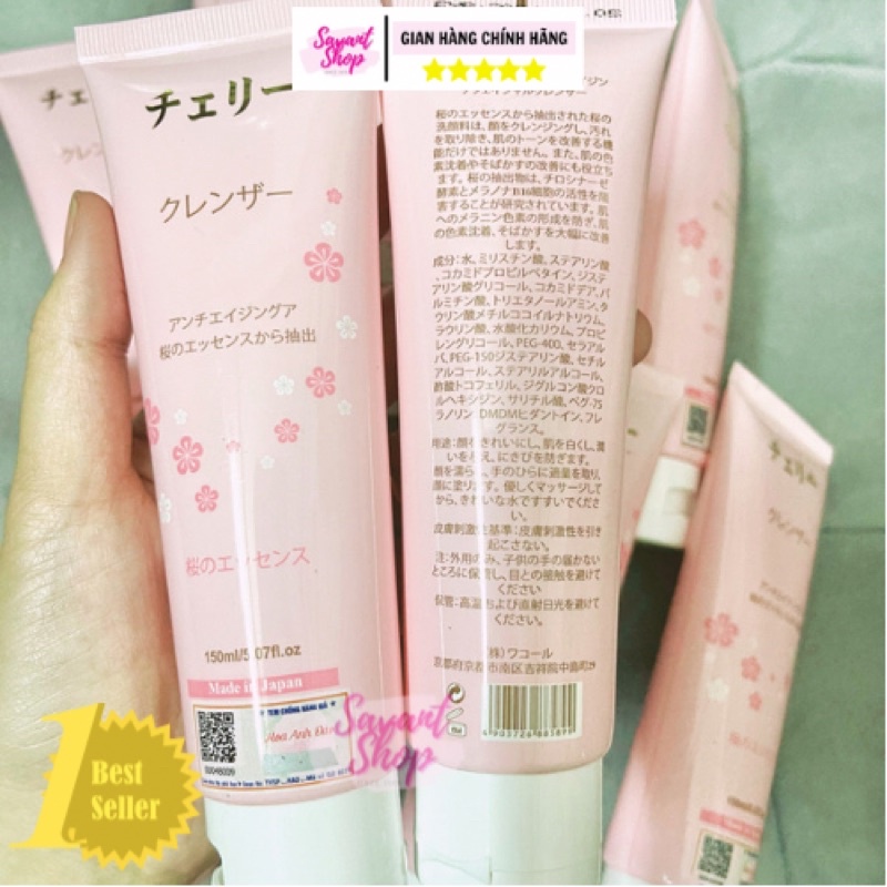 Sửa Rửa Mặt Hoa Anh Đào Chính Hãng Nhật Bản - 150ml