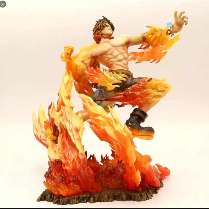 (Hết hàng) Mô hình One Piece - Mô hình Ace hỏa quyền 25cm