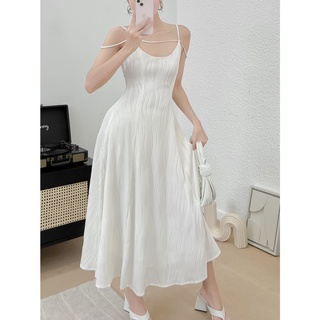 Đầm Thun Gân Hai Dây - EDINI - D1526