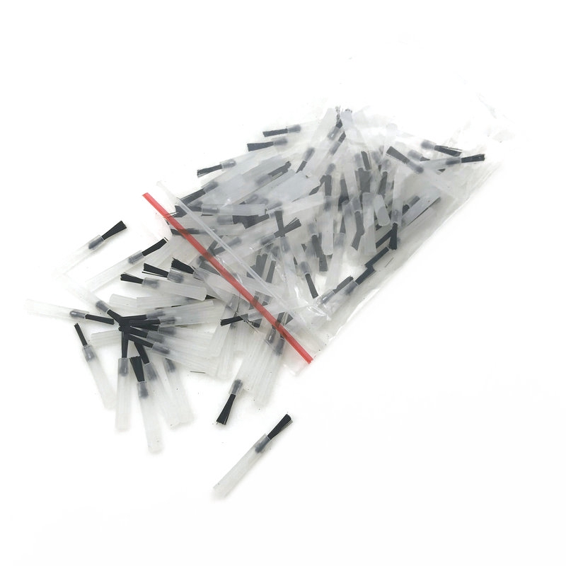 Set 100 đầu bàn chải dùng một lần và cán cầm chuyên dụng cho nha khoa