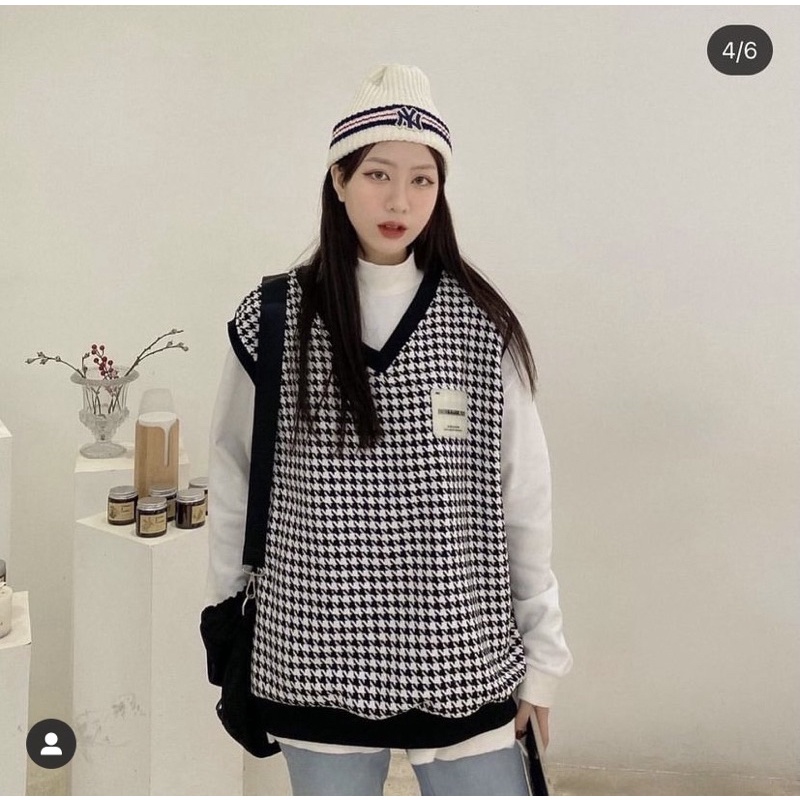Pass gile kẻ local brand Doublew.Vn màu nâu