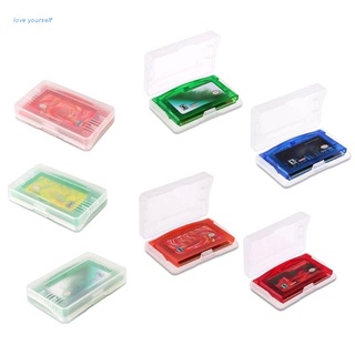 Dn [READY STOCK] 10pcs Transparent Game Cartridge Cases PP Plastic Playing Cards Cartridge Dust Cover thumbnail