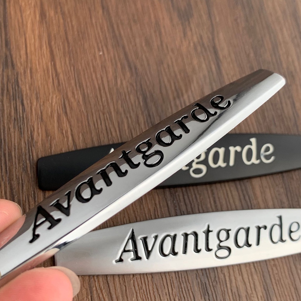 FENDER 1 Miếng Dán Trang Trí Xe Hơi Mercedes-Benz Bằng Kim Loại