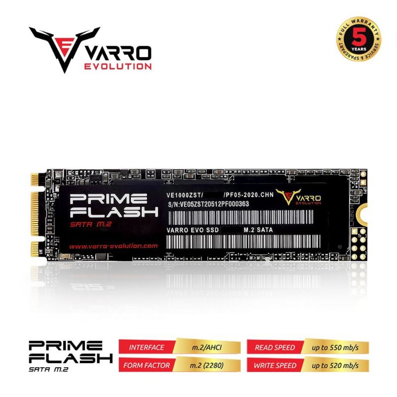 Prime FLASH NGFF 2280 SATA 3 - SSD M2 128GB NGFF 2 | BigBuy360 - bigbuy360.vn