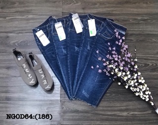 Bigsize Quần jean ngố NGOD64(30-42)