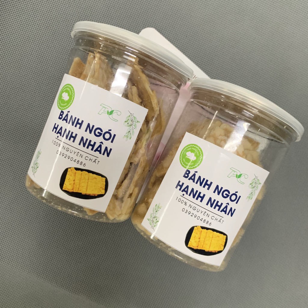 Bánh ngói hạnh nhân vị truyền thống giòn thơm ăn là ngiền (200gram)